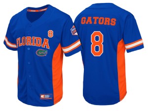 #8 Royal Men's 2017 National Champions Baseball Florida Gators Jersey