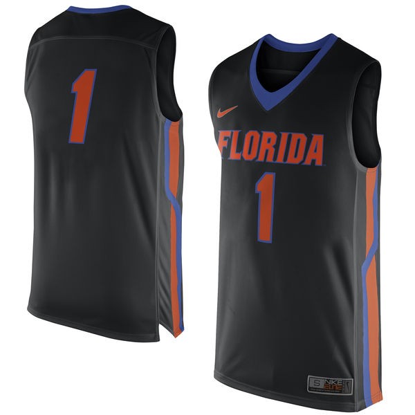 florida gators black basketball jersey